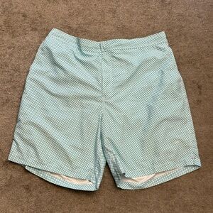 Peter Millar Light Blue Swim Trunks
